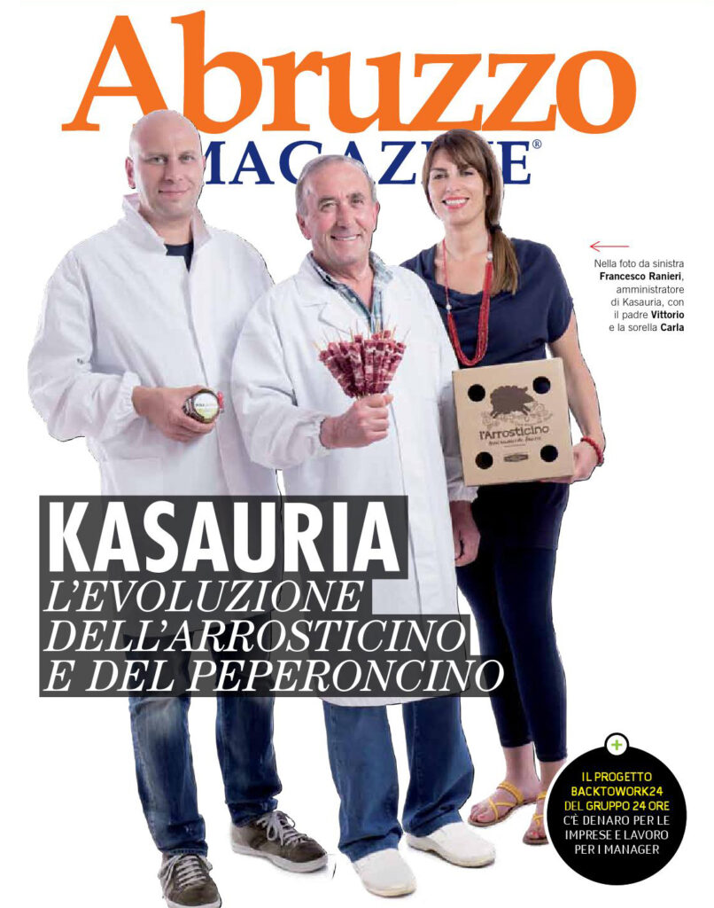 copertina Abruzzo Magazine anno 2012